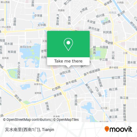 宾水南里(西南1门) map
