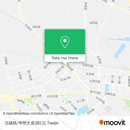 北杨线/华明大道(路口) map
