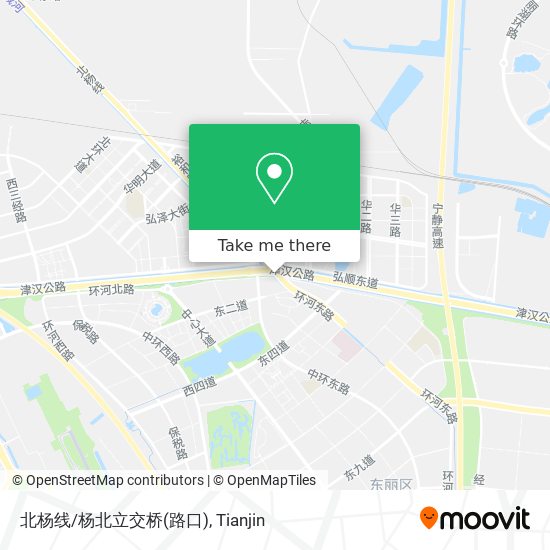 北杨线/杨北立交桥(路口) map