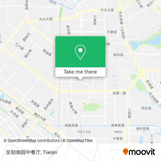 皇朝御园中餐厅 map