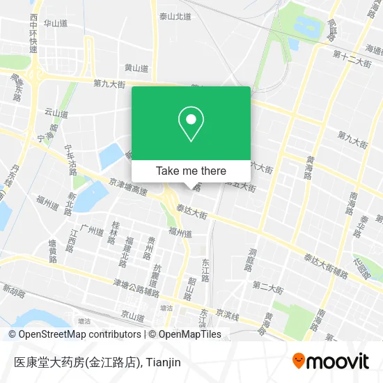 医康堂大药房(金江路店) map