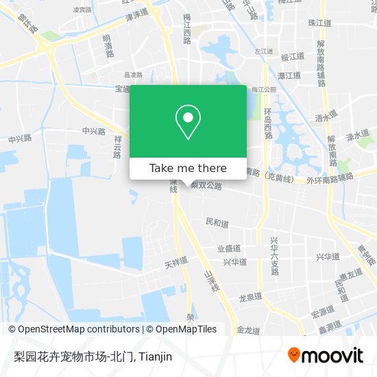 梨园花卉宠物市场-北门 map