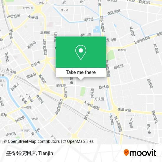 盛得邻便利店 map