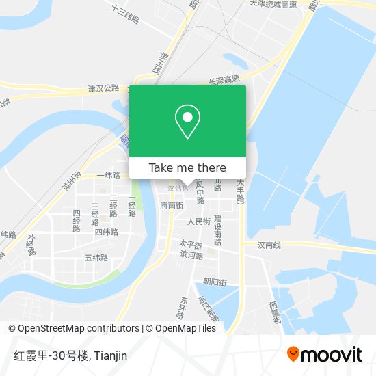 红霞里-30号楼 map