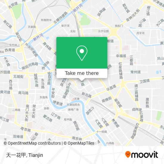 天一花甲 map