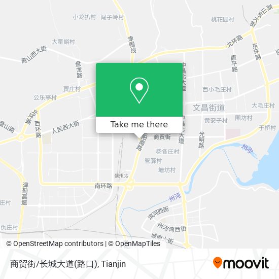 商贸街/长城大道(路口) map