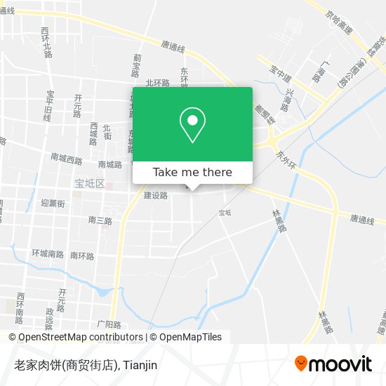 老家肉饼(商贸街店) map