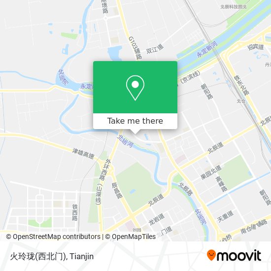火玲珑(西北门) map