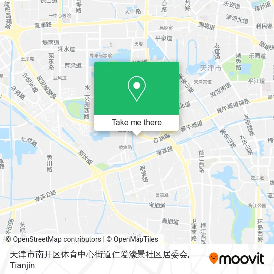 天津市南开区体育中心街道仁爱濠景社区居委会 map