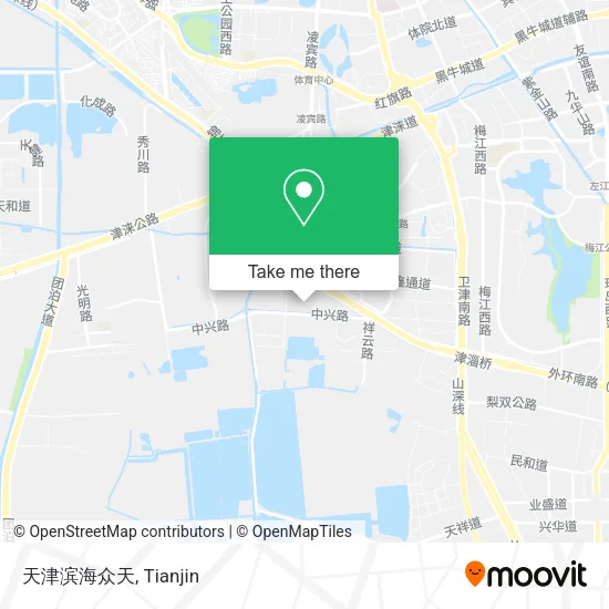 天津滨海众天 map