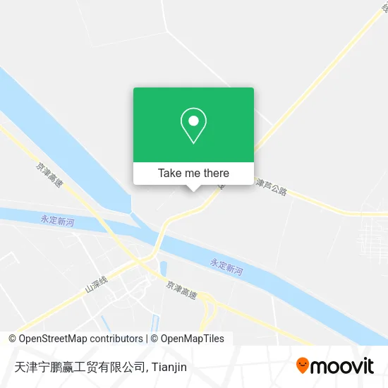 天津宁鹏赢工贸有限公司 map
