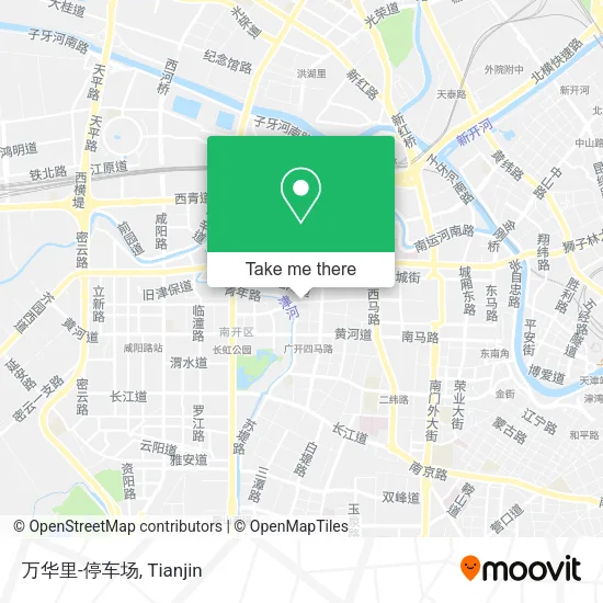 万华里-停车场 map