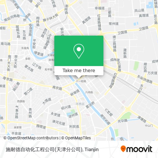 施耐德自动化工程公司(天津分公司) map