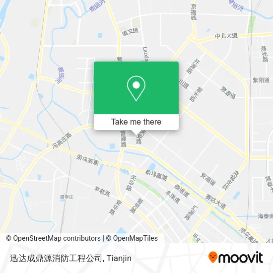 迅达成鼎源消防工程公司 map