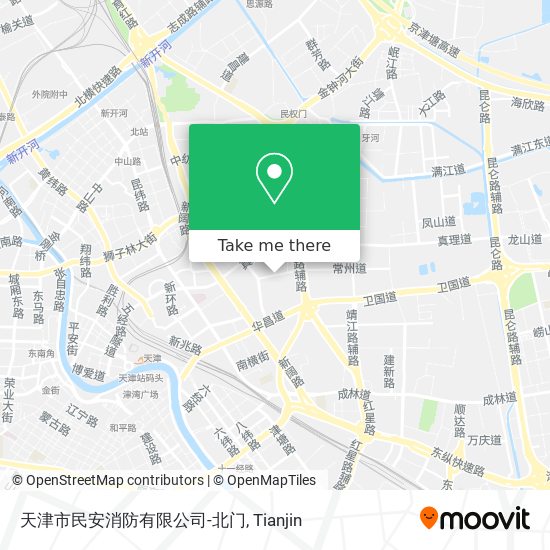 天津市民安消防有限公司-北门 map