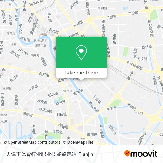 天津市体育行业职业技能鉴定站 map