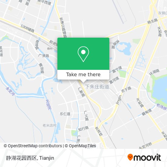 静湖花园西区 map