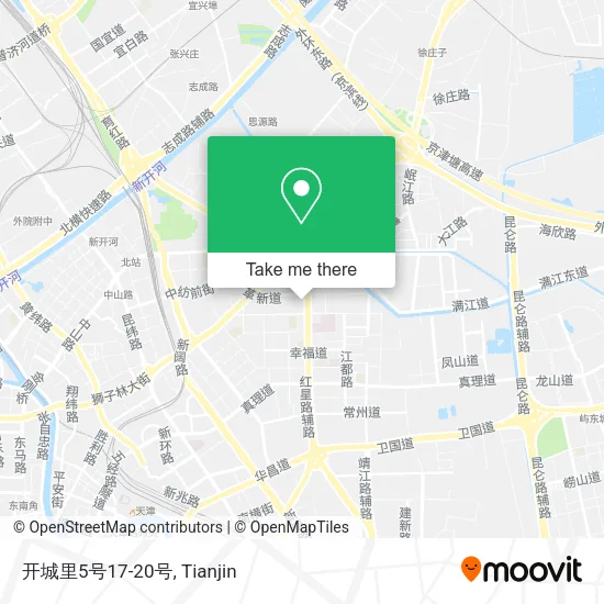 开城里5号17-20号 map