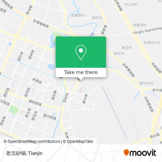 老沈砂锅 map