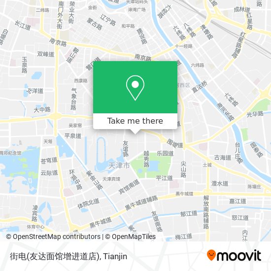 街电(友达面馆增进道店) map