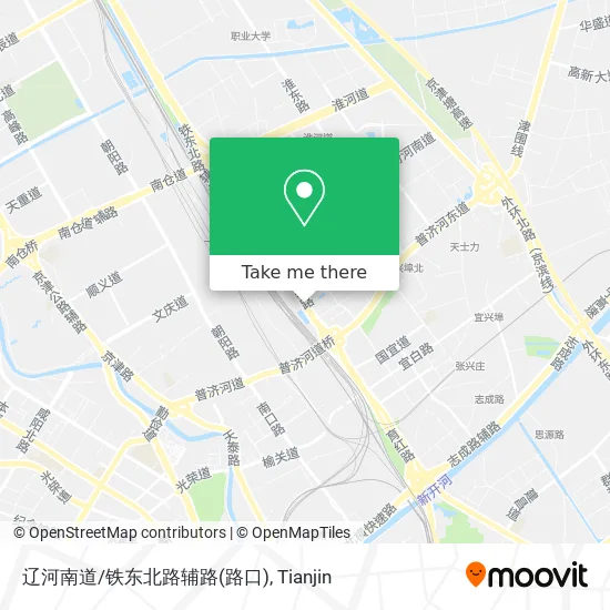 辽河南道/铁东北路辅路(路口) map
