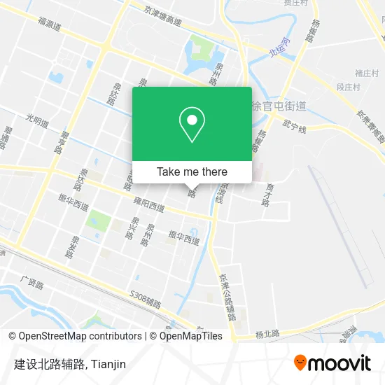 建设北路辅路 map