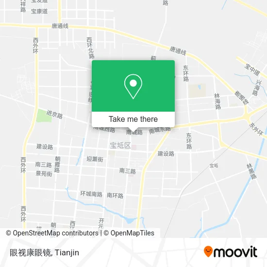 眼视康眼镜 map
