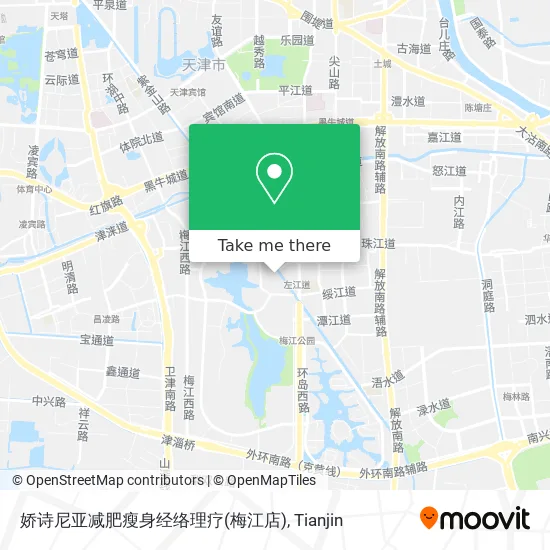 娇诗尼亚减肥瘦身经络理疗(梅江店) map