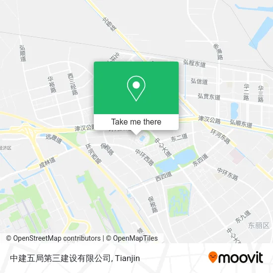 中建五局第三建设有限公司 map