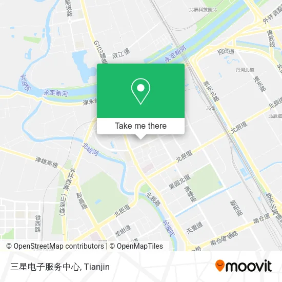 三星电子服务中心 map