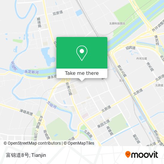 富锦道8号 map