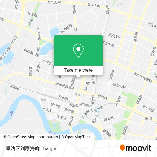 塘沽区刘家海鲜 map