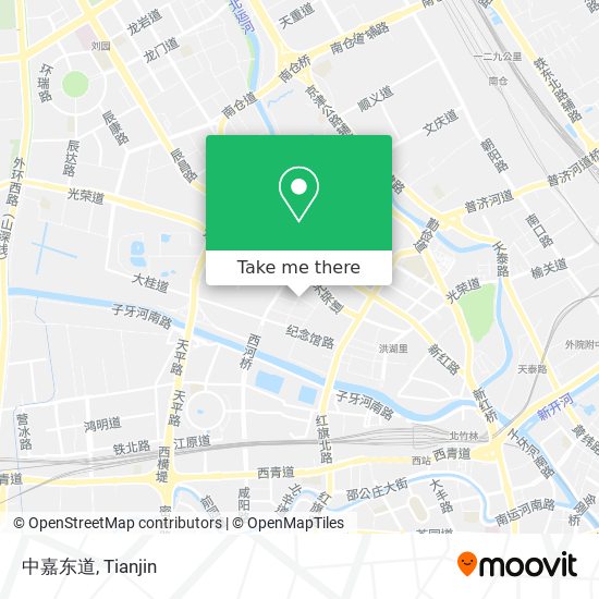 中嘉东道 map