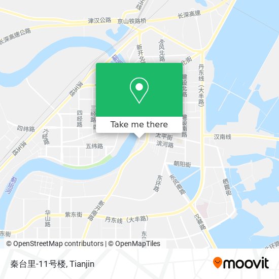 秦台里-11号楼 map