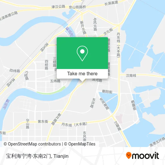 宝利海宁湾-东南2门 map