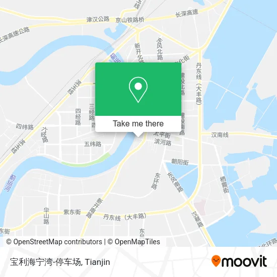 宝利海宁湾-停车场 map