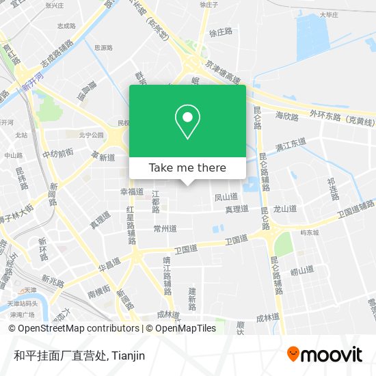 和平挂面厂直营处 map