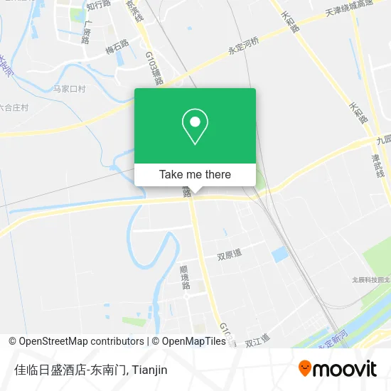 佳临日盛酒店-东南门 map