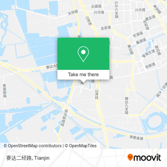 赛达二经路 map