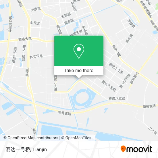 赛达一号桥 map