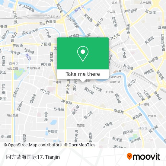 同方蓝海国际17 map