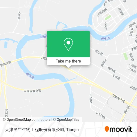 天津民生生物工程股份有限公司 map