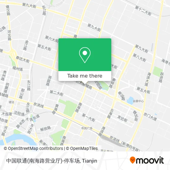 中国联通(南海路营业厅)-停车场 map