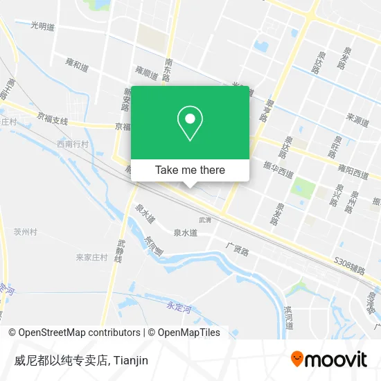 威尼都以纯专卖店 map