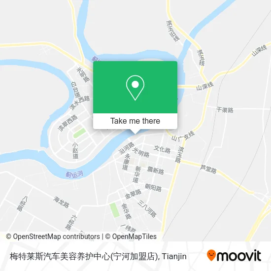 梅特莱斯汽车美容养护中心(宁河加盟店) map
