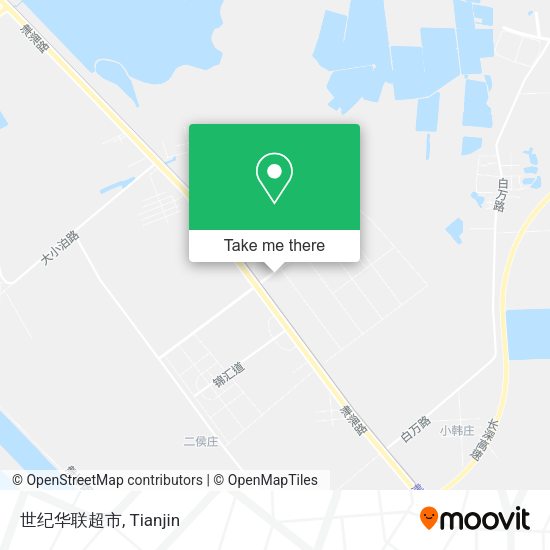 世纪华联超市 map