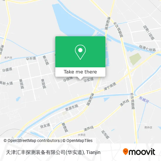 天津汇丰探测装备有限公司(华实道) map