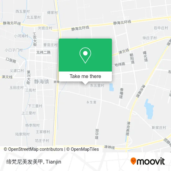 缔梵尼美发美甲 map