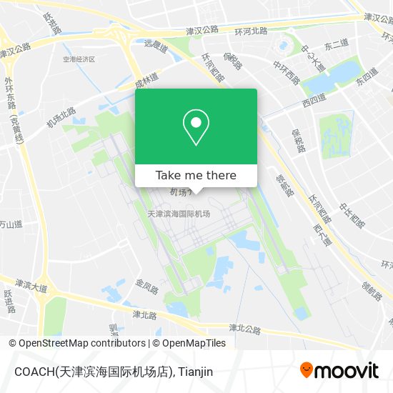 COACH(天津滨海国际机场店) map