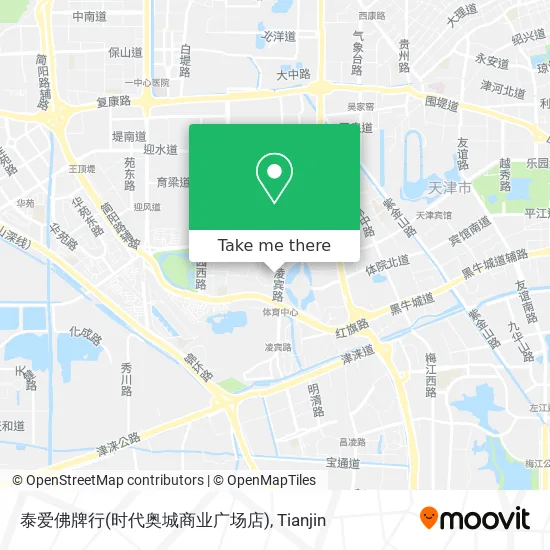 泰爱佛牌行(时代奥城商业广场店) map